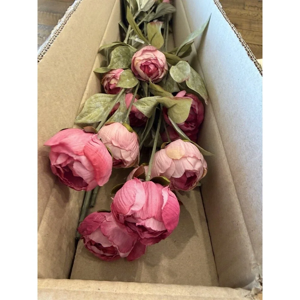 Set of 10 Viral Ashland Pink Peony Stems From Michael’s NEW 2026